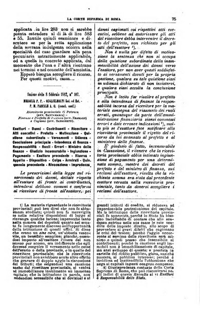 La Corte suprema di Roma raccolta periodica delle sentenze della Corte di cassazione di Roma