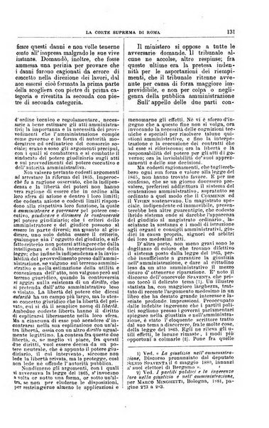 La Corte suprema di Roma raccolta periodica delle sentenze della Corte di cassazione di Roma