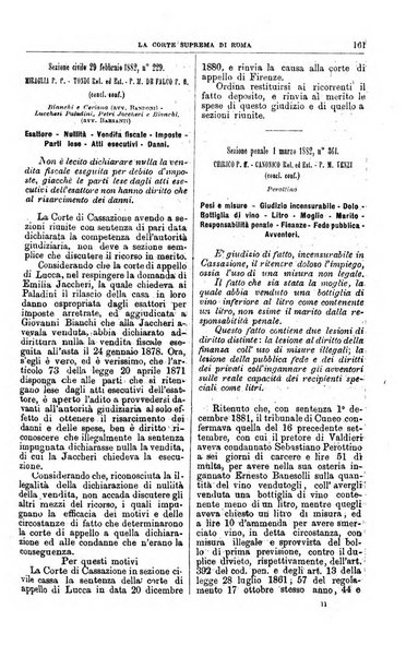 La Corte suprema di Roma raccolta periodica delle sentenze della Corte di cassazione di Roma