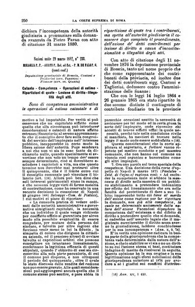 La Corte suprema di Roma raccolta periodica delle sentenze della Corte di cassazione di Roma