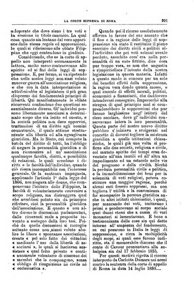 La Corte suprema di Roma raccolta periodica delle sentenze della Corte di cassazione di Roma