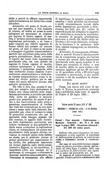 La Corte suprema di Roma raccolta periodica delle sentenze della Corte di cassazione di Roma