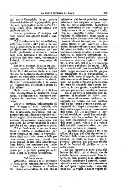 La Corte suprema di Roma raccolta periodica delle sentenze della Corte di cassazione di Roma