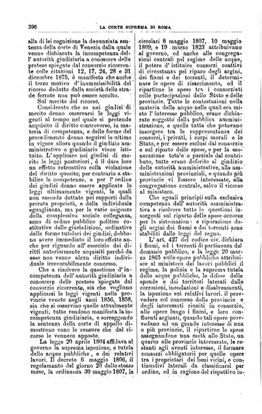 La Corte suprema di Roma raccolta periodica delle sentenze della Corte di cassazione di Roma