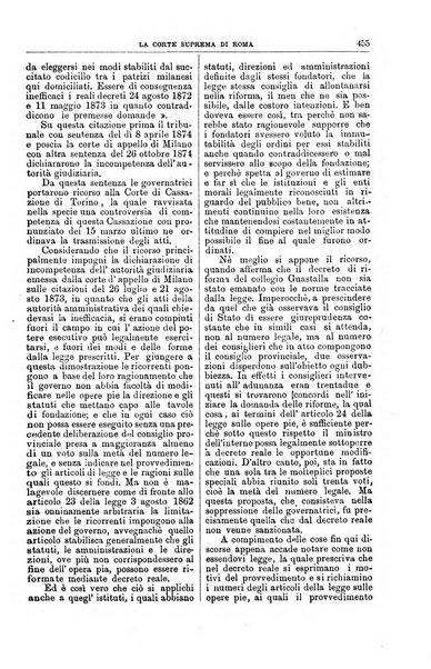 La Corte suprema di Roma raccolta periodica delle sentenze della Corte di cassazione di Roma