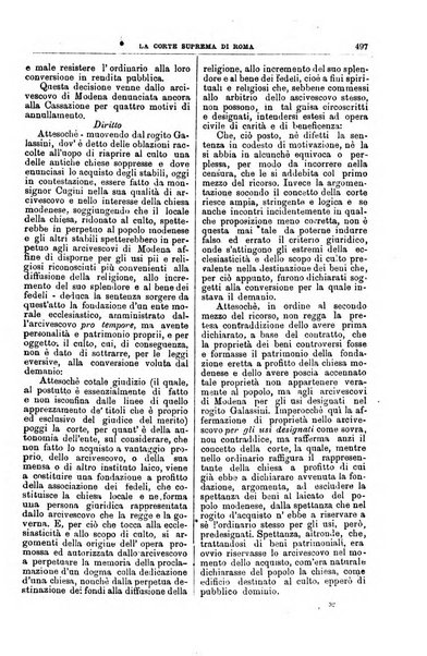 La Corte suprema di Roma raccolta periodica delle sentenze della Corte di cassazione di Roma