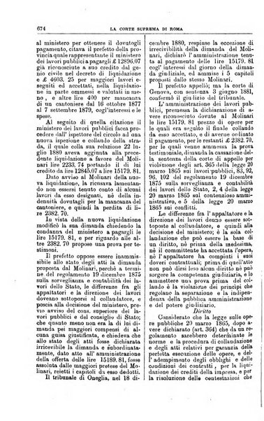 La Corte suprema di Roma raccolta periodica delle sentenze della Corte di cassazione di Roma