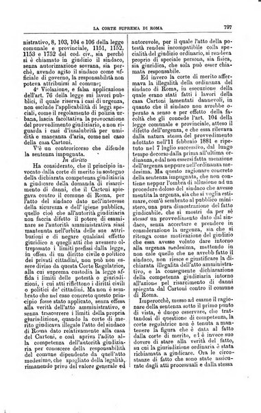 La Corte suprema di Roma raccolta periodica delle sentenze della Corte di cassazione di Roma