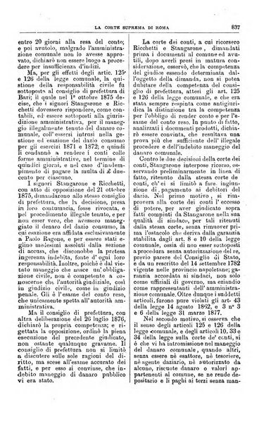 La Corte suprema di Roma raccolta periodica delle sentenze della Corte di cassazione di Roma