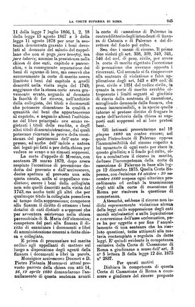 La Corte suprema di Roma raccolta periodica delle sentenze della Corte di cassazione di Roma