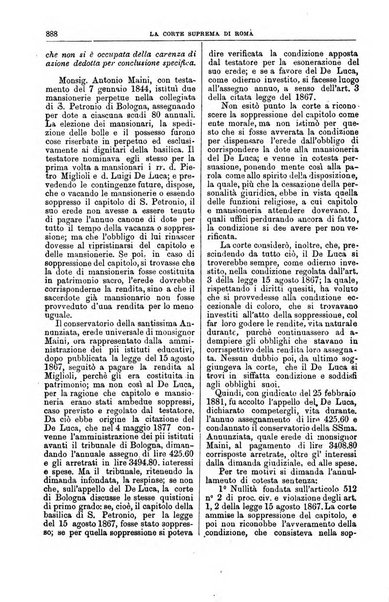 La Corte suprema di Roma raccolta periodica delle sentenze della Corte di cassazione di Roma