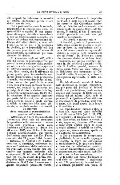 La Corte suprema di Roma raccolta periodica delle sentenze della Corte di cassazione di Roma