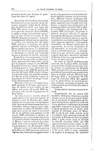 La Corte suprema di Roma raccolta periodica delle sentenze della Corte di cassazione di Roma