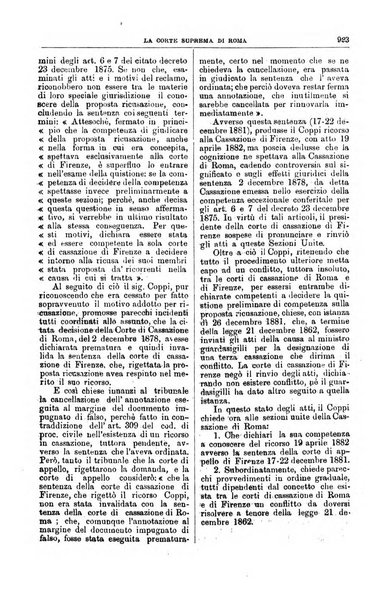 La Corte suprema di Roma raccolta periodica delle sentenze della Corte di cassazione di Roma