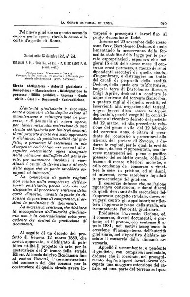 La Corte suprema di Roma raccolta periodica delle sentenze della Corte di cassazione di Roma