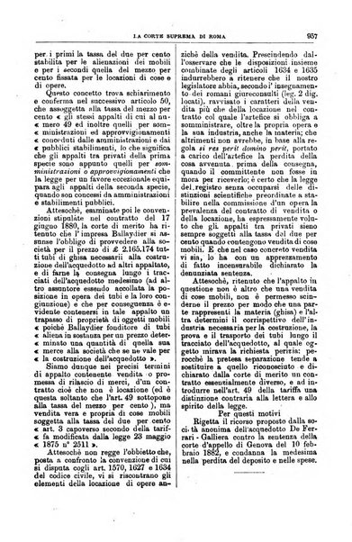 La Corte suprema di Roma raccolta periodica delle sentenze della Corte di cassazione di Roma