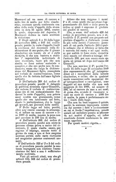 La Corte suprema di Roma raccolta periodica delle sentenze della Corte di cassazione di Roma