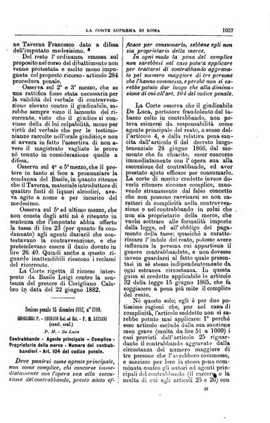 La Corte suprema di Roma raccolta periodica delle sentenze della Corte di cassazione di Roma