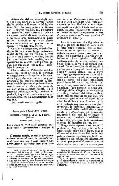 La Corte suprema di Roma raccolta periodica delle sentenze della Corte di cassazione di Roma