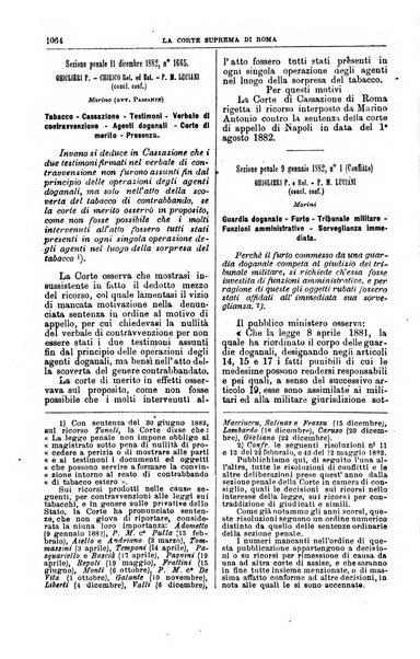 La Corte suprema di Roma raccolta periodica delle sentenze della Corte di cassazione di Roma