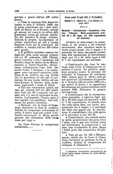 La Corte suprema di Roma raccolta periodica delle sentenze della Corte di cassazione di Roma