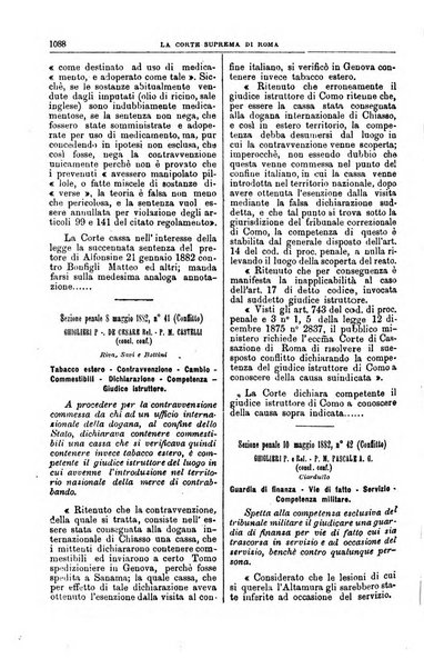 La Corte suprema di Roma raccolta periodica delle sentenze della Corte di cassazione di Roma