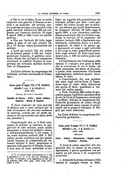 La Corte suprema di Roma raccolta periodica delle sentenze della Corte di cassazione di Roma