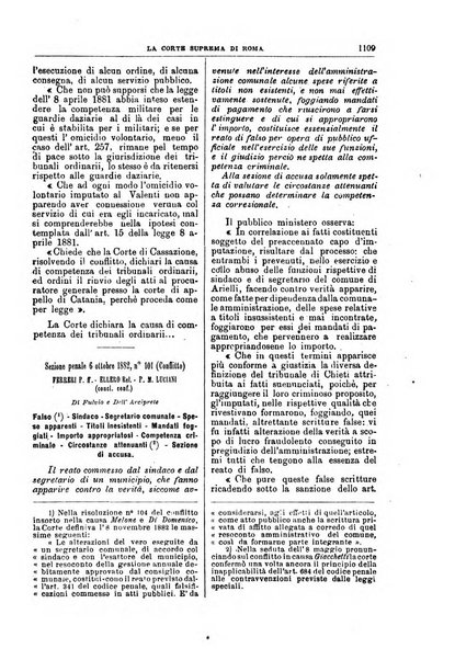 La Corte suprema di Roma raccolta periodica delle sentenze della Corte di cassazione di Roma