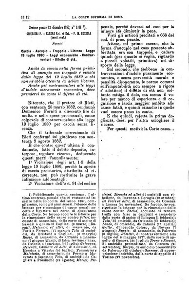 La Corte suprema di Roma raccolta periodica delle sentenze della Corte di cassazione di Roma