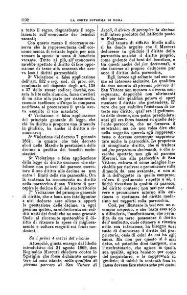 La Corte suprema di Roma raccolta periodica delle sentenze della Corte di cassazione di Roma