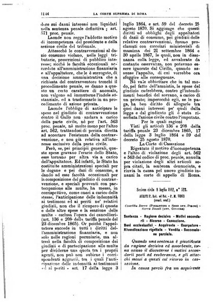 La Corte suprema di Roma raccolta periodica delle sentenze della Corte di cassazione di Roma