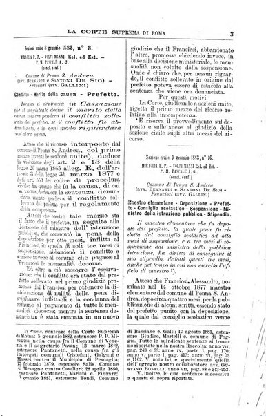 La Corte suprema di Roma raccolta periodica delle sentenze della Corte di cassazione di Roma