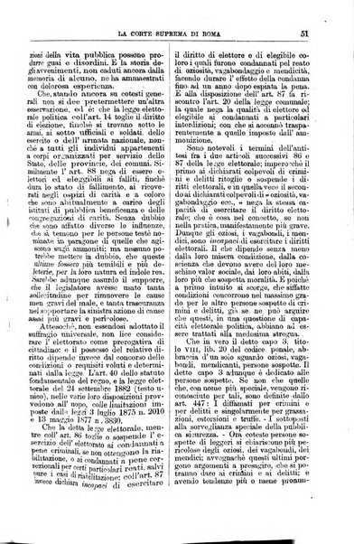 La Corte suprema di Roma raccolta periodica delle sentenze della Corte di cassazione di Roma