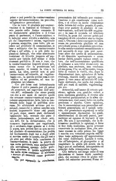 La Corte suprema di Roma raccolta periodica delle sentenze della Corte di cassazione di Roma