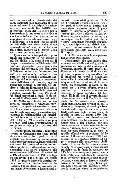 La Corte suprema di Roma raccolta periodica delle sentenze della Corte di cassazione di Roma