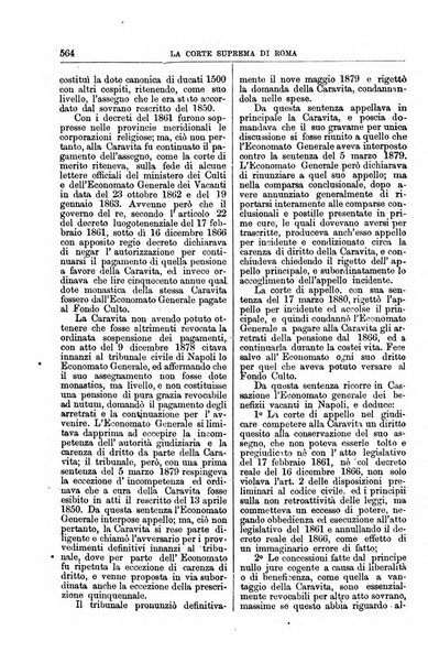 La Corte suprema di Roma raccolta periodica delle sentenze della Corte di cassazione di Roma