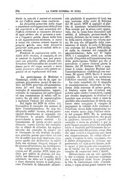 La Corte suprema di Roma raccolta periodica delle sentenze della Corte di cassazione di Roma