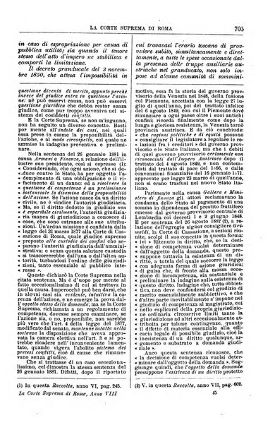 La Corte suprema di Roma raccolta periodica delle sentenze della Corte di cassazione di Roma