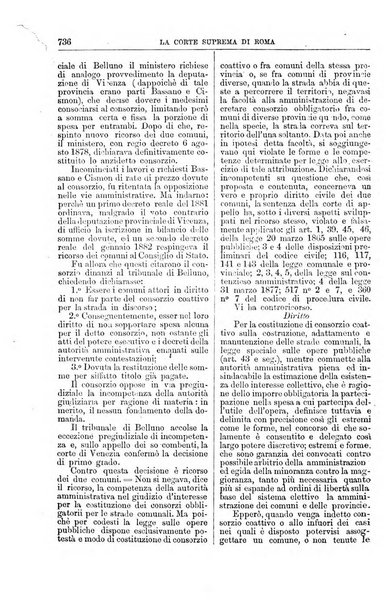 La Corte suprema di Roma raccolta periodica delle sentenze della Corte di cassazione di Roma