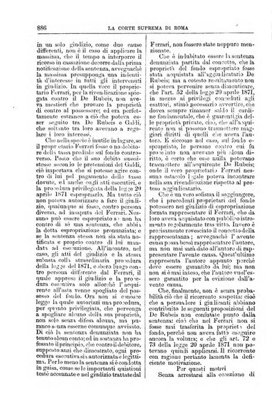 La Corte suprema di Roma raccolta periodica delle sentenze della Corte di cassazione di Roma