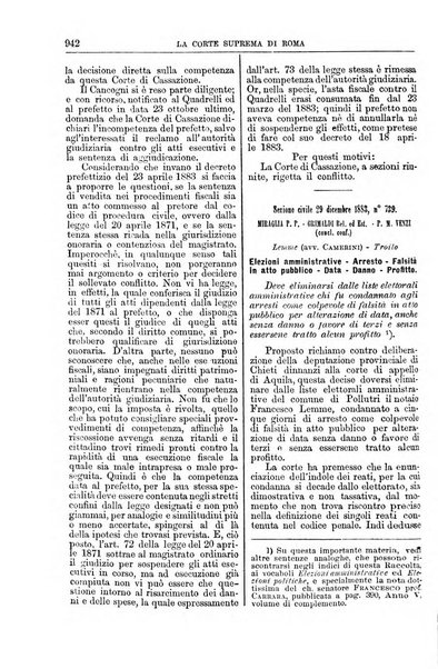 La Corte suprema di Roma raccolta periodica delle sentenze della Corte di cassazione di Roma