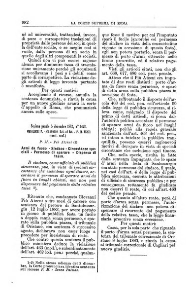 La Corte suprema di Roma raccolta periodica delle sentenze della Corte di cassazione di Roma