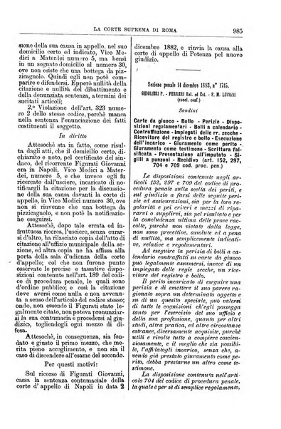 La Corte suprema di Roma raccolta periodica delle sentenze della Corte di cassazione di Roma