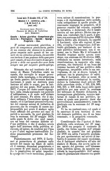 La Corte suprema di Roma raccolta periodica delle sentenze della Corte di cassazione di Roma