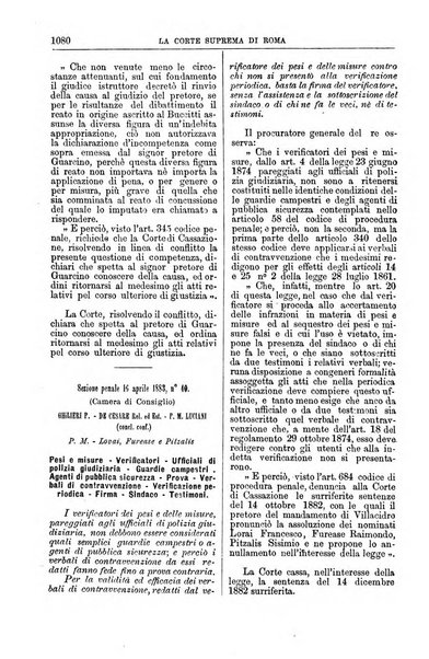 La Corte suprema di Roma raccolta periodica delle sentenze della Corte di cassazione di Roma