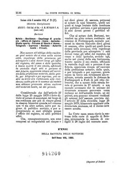 La Corte suprema di Roma raccolta periodica delle sentenze della Corte di cassazione di Roma