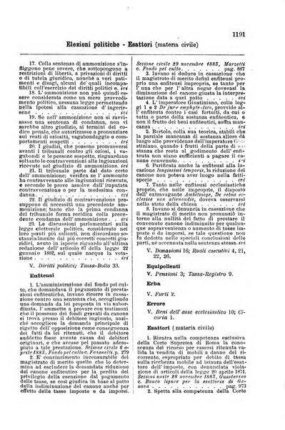 La Corte suprema di Roma raccolta periodica delle sentenze della Corte di cassazione di Roma