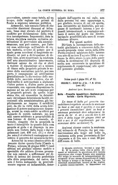 La Corte suprema di Roma raccolta periodica delle sentenze della Corte di cassazione di Roma