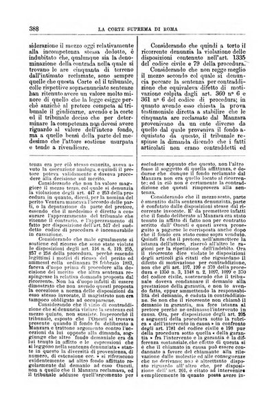 La Corte suprema di Roma raccolta periodica delle sentenze della Corte di cassazione di Roma