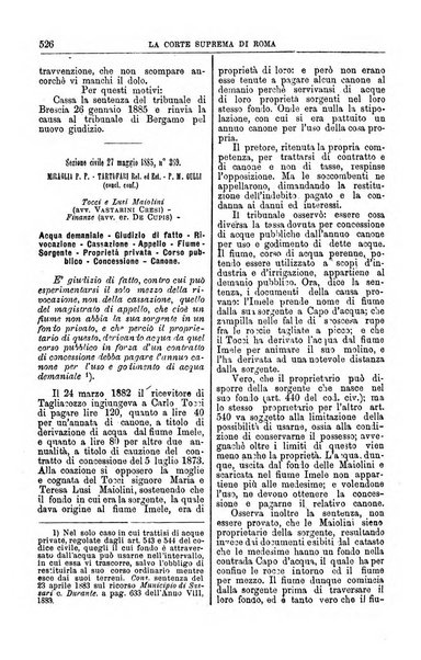 La Corte suprema di Roma raccolta periodica delle sentenze della Corte di cassazione di Roma